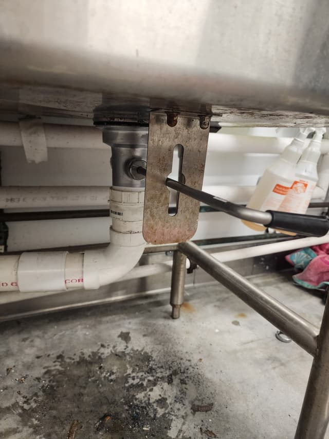 Commercial Sink Drain, Faucet & Emergency Eyewash Installation photo 3